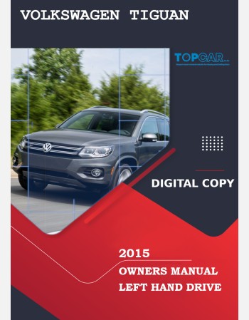 volkswagen tiguan 2015 owners manual